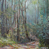 Картина маслом Дубровицкий лес