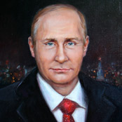 Картина маслом Путин В.В.