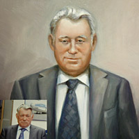 Мужской портрет. 45х50 см, холст, масло. 2012 год